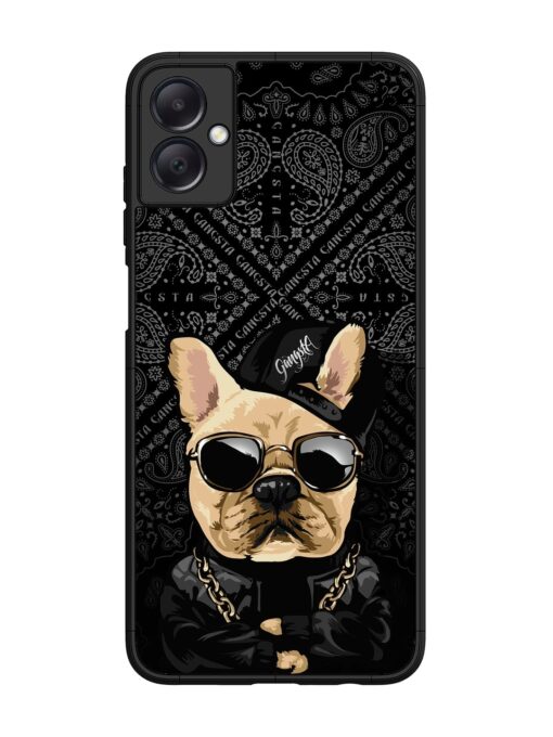 Gangsta Cool Sunmetales Dog Glossy Metal Phone Cover for Samsung Galaxy A05 Zapvi