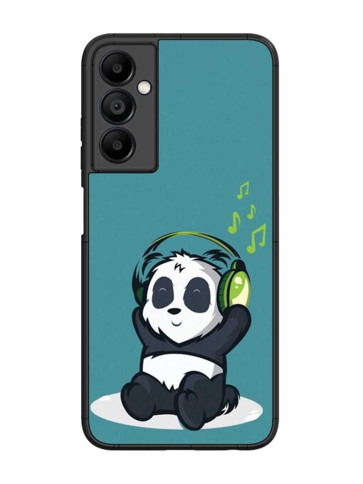 Music Panda Glossy Metal Phone Cover for Samsung Galaxy A05S Zapvi