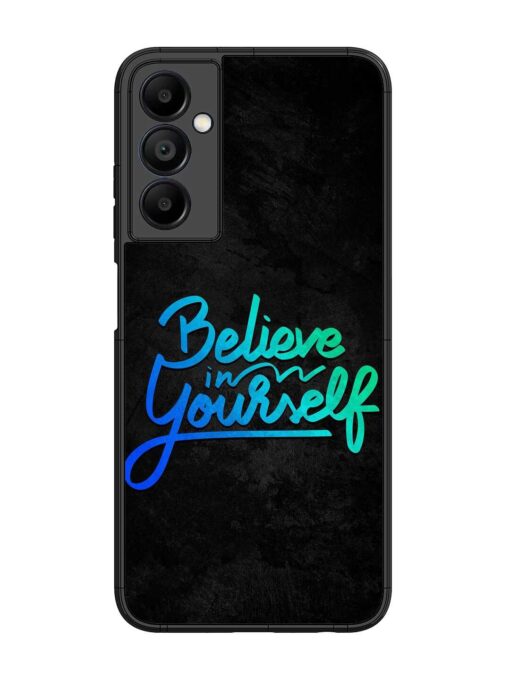 Believe In Yourself Glossy Metal Phone Cover for Samsung Galaxy A05S