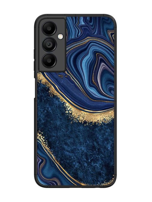 Abstract Background Blue Glossy Metal TPU Phone Cover for Samsung Galaxy A05S Zapvi