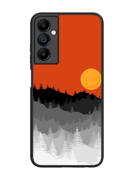 Mountain Lofi Sun Glossy Metal Phone Cover for Samsung Galaxy A05S