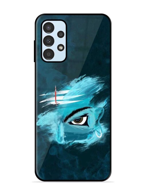 Lord Shiva Glossy Metal Phone Cover for Samsung Galaxy A13 Zapvi