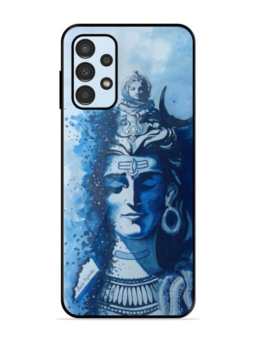 Shiv Art Glossy Metal Phone Cover for Samsung Galaxy A13 Zapvi