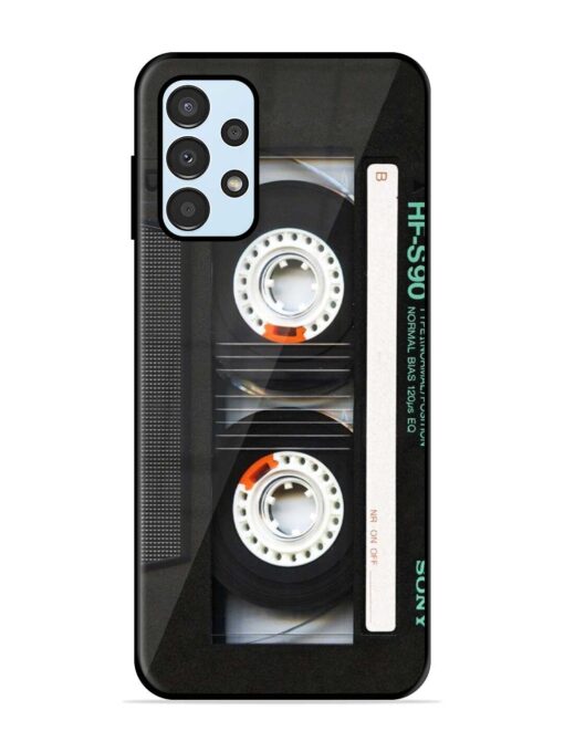 Sony Hf-S90 Cassette Glossy Metal Phone Cover for Samsung Galaxy A13 Zapvi