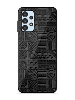 Seamless Pattern Glossy Metal Phone Cover for Samsung Galaxy A13