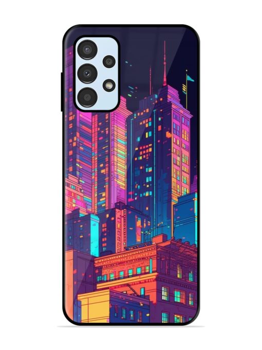 City View Glossy Metal Phone Cover for Samsung Galaxy A13