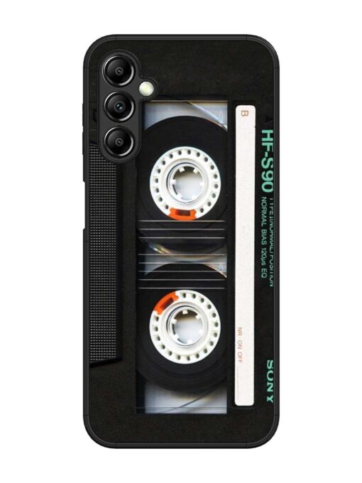 Sony Hf-S90 Cassette Glossy Metal Phone Cover for Samsung Galaxy A14 (5G) Zapvi