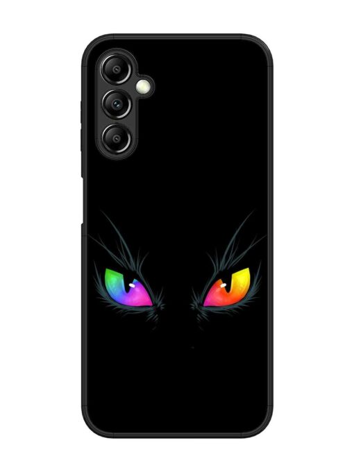 Cat Eyes Glossy Metal Phone Cover for Samsung Galaxy A14 (5G)