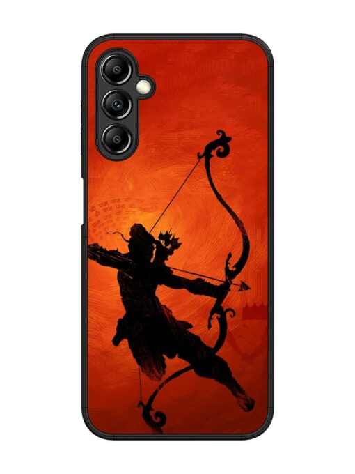 Illustration Lord Rama Glossy Metal Phone Cover for Samsung Galaxy A14 (5G) Zapvi