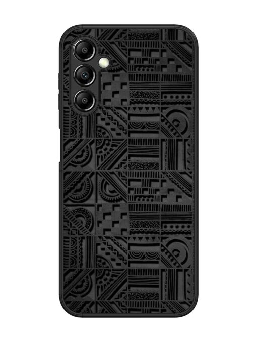 Seamless Pattern Glossy Metal Phone Cover for Samsung Galaxy A14 (5G) Zapvi