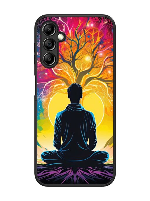 Mind Colourful Glossy Metal Phone Cover for Samsung Galaxy A14 (5G) Zapvi