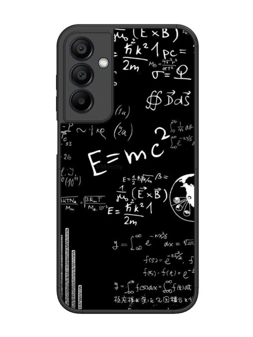 E=Mc2 Mass?Energy Equivalence Glossy Metal Phone Cover for Samsung Galaxy A15 (5G) Zapvi