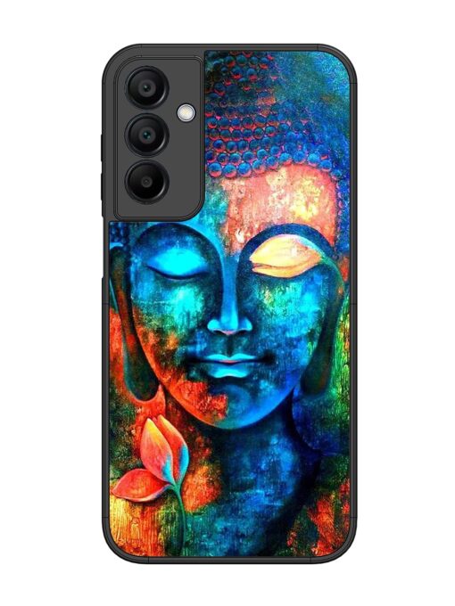 Buddha Painting Glossy Metal Phone Cover for Samsung Galaxy A15 (5G) Zapvi