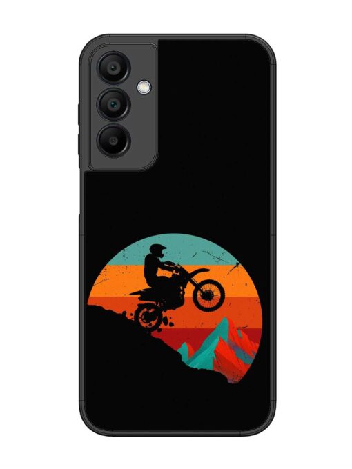 Mountain Bike Glossy Metal Phone Cover for Samsung Galaxy A15 (5G) Zapvi