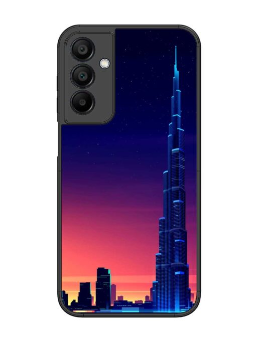 Burj Khalifa Abstract Glossy Metal Phone Cover for Samsung Galaxy A15 (5G) Zapvi