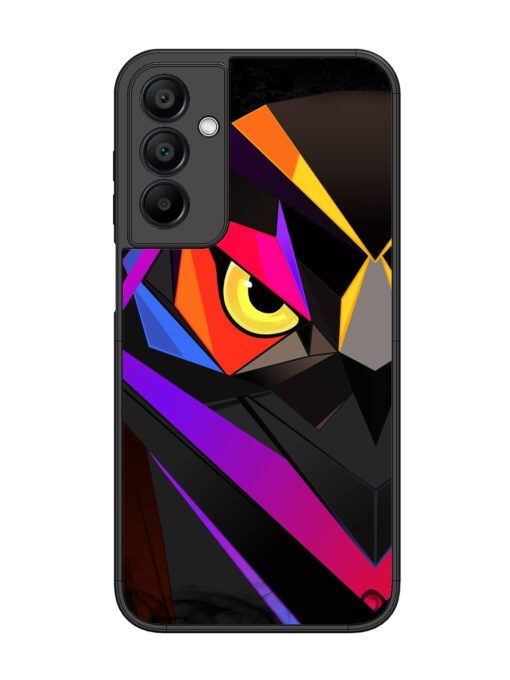 Wpap Owl Glossy Metal Phone Cover for Samsung Galaxy A15 (5G)