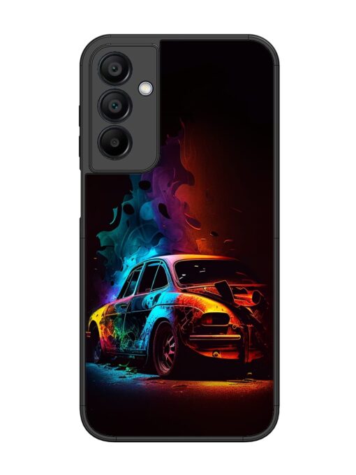 High Classic Car Art Glossy Metal Phone Cover for Samsung Galaxy A15 (5G) Zapvi