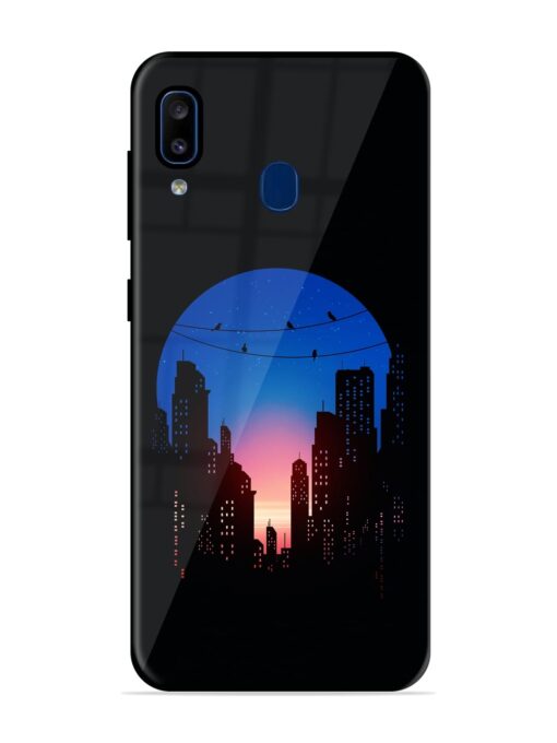 Minima City Vibe Glossy Metal Phone Cover for Samsung Galaxy A20 Zapvi