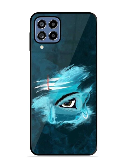 Lord Shiva Glossy Metal Phone Cover for Samsung Galaxy A22 (4G)