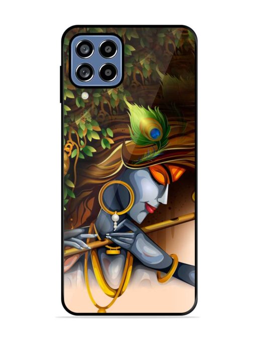 Krishna Glossy Metal Phone Cover for Samsung Galaxy A22 (4G)