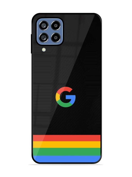 Google Logo Art Glossy Metal Phone Cover for Samsung Galaxy A22 (4G)