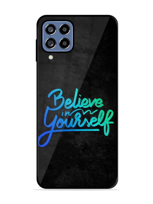 Believe In Yourself Glossy Metal Phone Cover for Samsung Galaxy A22 (4G) Zapvi