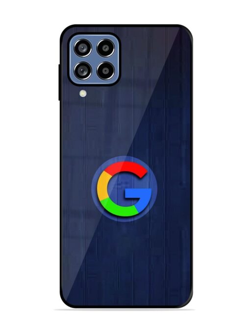 Google Logo Printed Glossy Metal TPU Phone Cover for Samsung Galaxy A22 (4G)