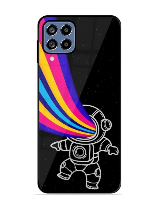 Astronaut Glossy Metal TPU Phone Cover for Samsung Galaxy A22 (4G) Zapvi