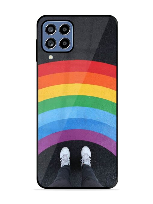 Legs Rainbow Glossy Metal TPU Phone Cover for Samsung Galaxy A22 (4G)