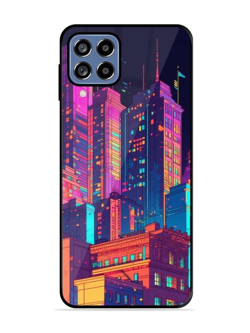 City View Glossy Metal Phone Cover for Samsung Galaxy A22 (4G)