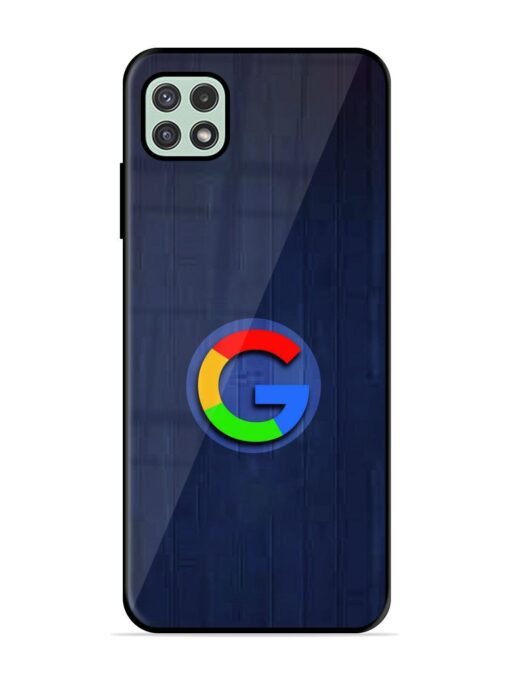 Google Logo Printed Glossy Metal TPU Phone Cover for Samsung Galaxy A22 (5G) Zapvi