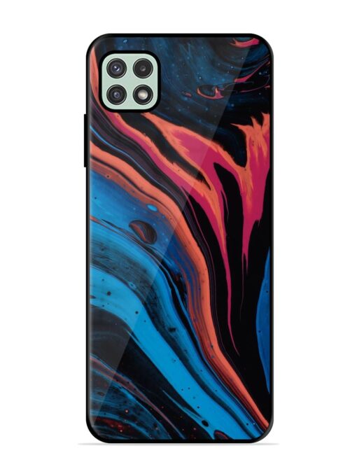 Liquefied Art Glossy Metal TPU Phone Cover for Samsung Galaxy A22 (5G) Zapvi