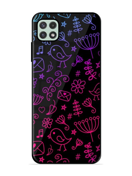 Cool Girly Glossy Metal Phone Cover for Samsung Galaxy A22 (5G) Zapvi