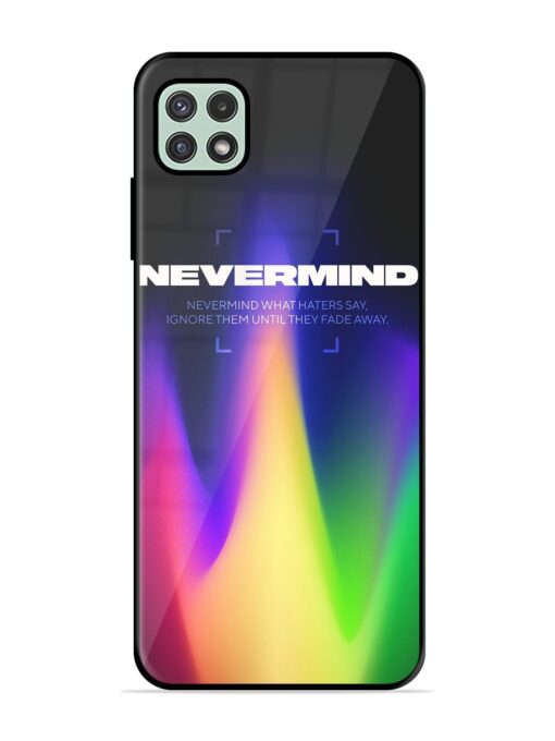 Nevermind Glossy Metal Phone Cover for Samsung Galaxy A22 (5G) Zapvi