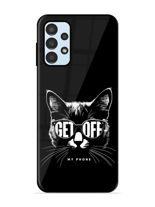 Get Off Glossy Metal TPU Phone Cover for Samsung Galaxy A23