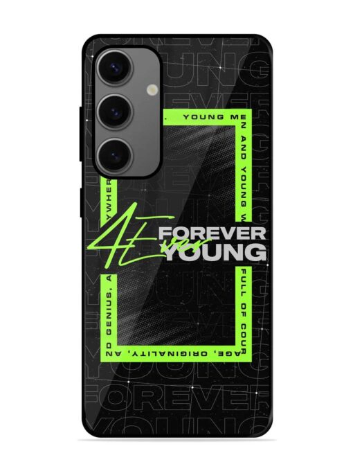 Forever Young Glossy Metal Phone Cover for Samsung Galaxy A25 (5G)