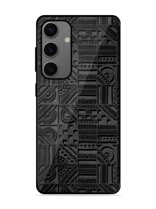 Seamless Pattern Glossy Metal Phone Cover for Samsung Galaxy A25 (5G)