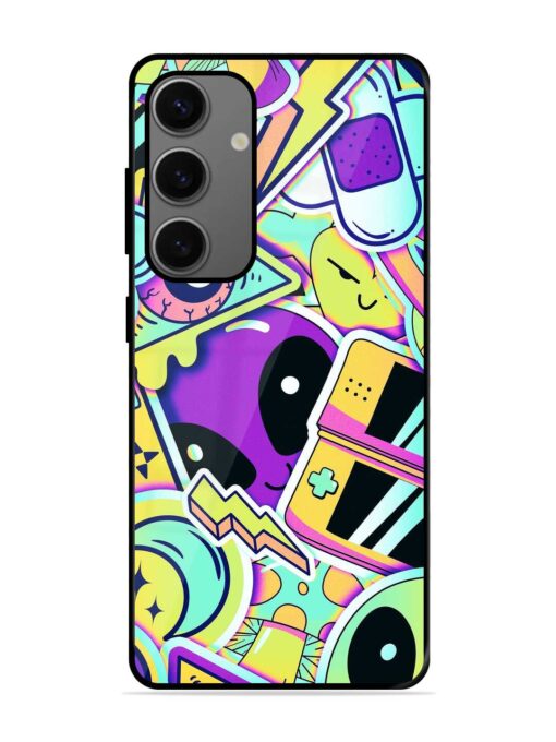 Scratch Art Glossy Metal Phone Cover for Samsung Galaxy A25 (5G) Zapvi