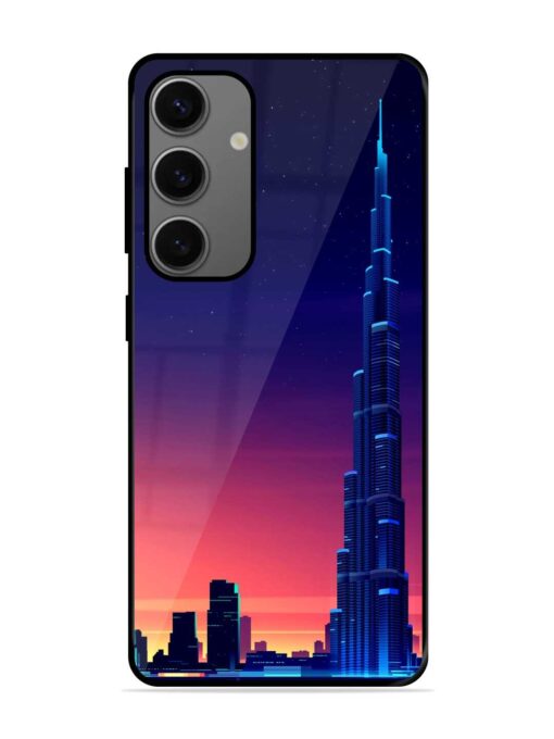 Burj Khalifa Abstract Glossy Metal Phone Cover for Samsung Galaxy A25 (5G)