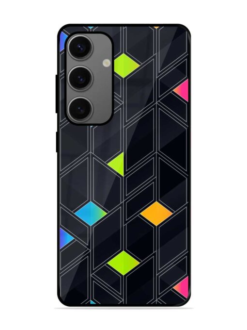 Abstract Mosaic Seamless Glossy Metal Phone Cover for Samsung Galaxy A25 (5G)