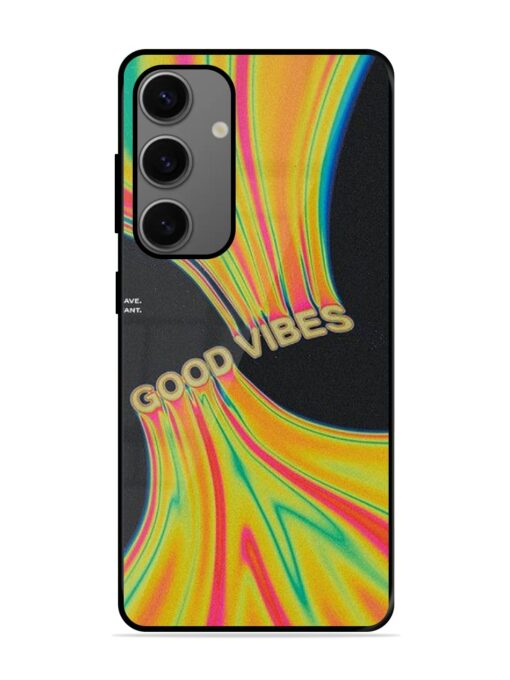 Good Vibes Glossy Metal Phone Cover for Samsung Galaxy A25 (5G)