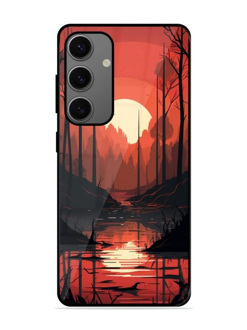 Natural Landscape Glossy Metal Phone Cover for Samsung Galaxy A25 (5G) Zapvi