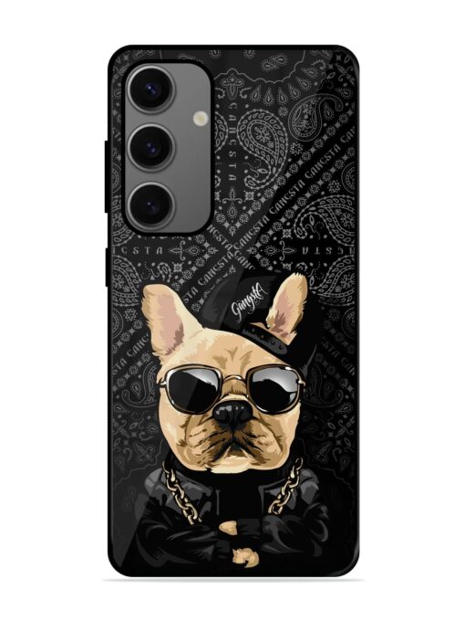 Gangsta Cool Sunmetales Dog Glossy Metal Phone Cover for Samsung Galaxy A25 (5G) Zapvi