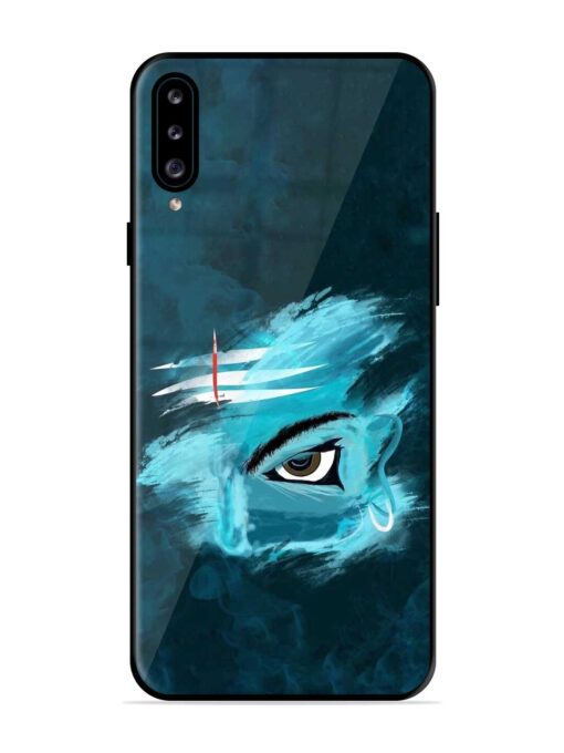 Lord Shiva Glossy Metal Phone Cover for Samsung Galaxy A30S Zapvi