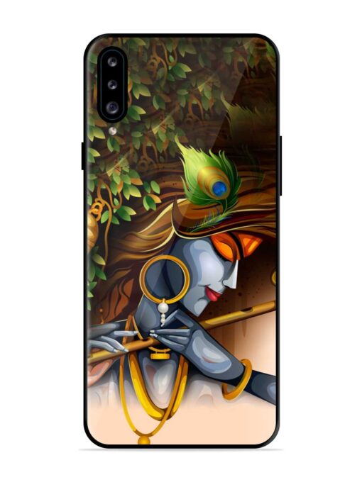 Krishna Glossy Metal Phone Cover for Samsung Galaxy A30S Zapvi