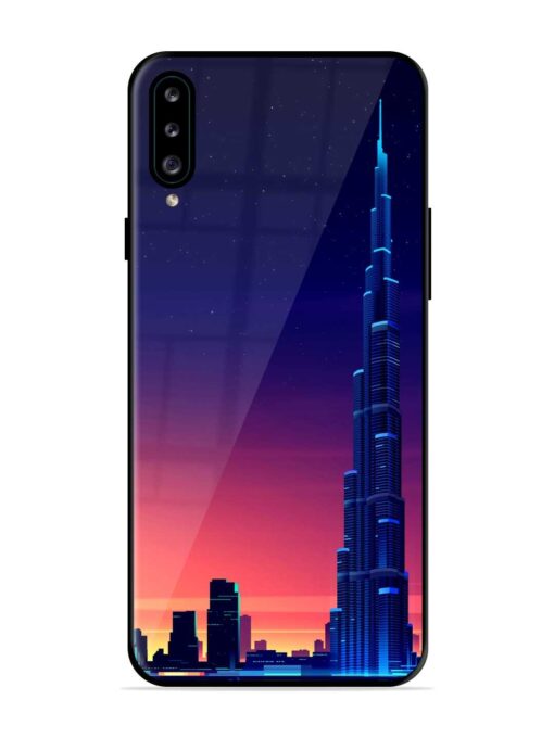 Burj Khalifa Abstract Glossy Metal Phone Cover for Samsung Galaxy A30S Zapvi