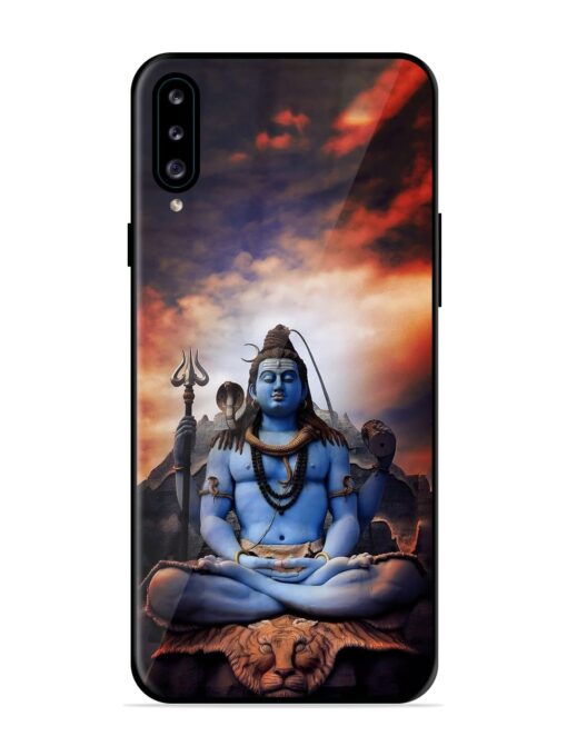 Jai Jai Shiv Glossy Metal Phone Cover for Samsung Galaxy A30S Zapvi