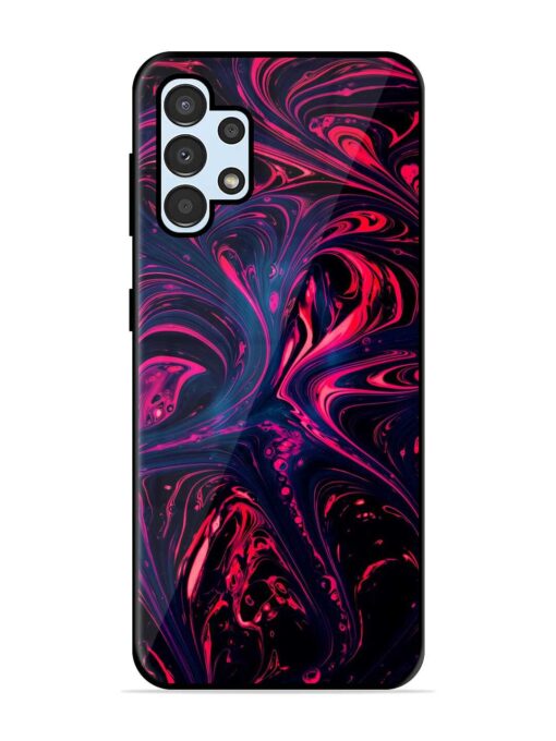 Abstract Background Glossy Metal Phone Cover for Samsung Galaxy A32 (4G) Zapvi