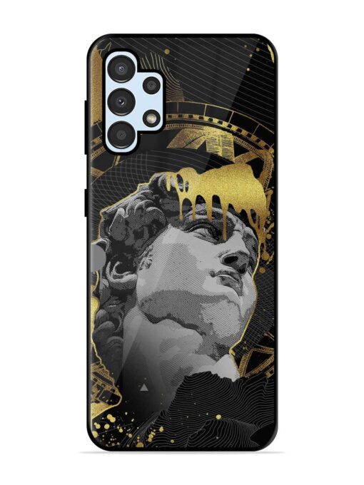 Roman Face Glossy Metal Phone Cover for Samsung Galaxy A32 (4G) Zapvi