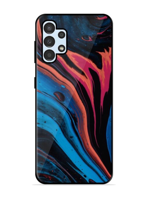 Liquefied Art Glossy Metal TPU Phone Cover for Samsung Galaxy A32 (4G)